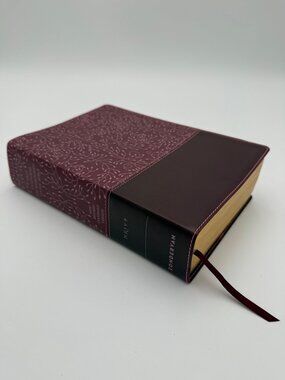 NRSV Cultural Backgrounds Study Bible Burgundy Leathersoft  Vondervan